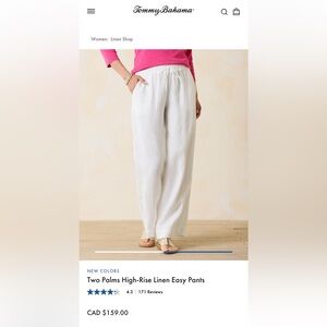 Tommy Bahama Linen Pant